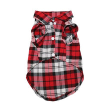 Load image into Gallery viewer, Plaid Dog Clothes