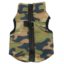 Load image into Gallery viewer, Camouflage Dog Jacket